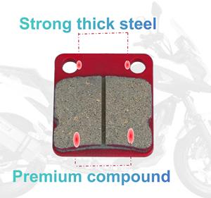 4X4 400cc Quad Accessoires ATV UTV Pièces Plaquettes de frein à disque pour <span class=keywords><strong>KYMCO</strong></span> MXU 450i 400 Maxxer 400/450i Disco Pads - Product Image 3