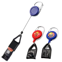 Vente en gros de briquet avec logo personnalisé Porte-clés à boucle extensible avec clips arrière de laisse Style électronique pour l'usage de la cigarette