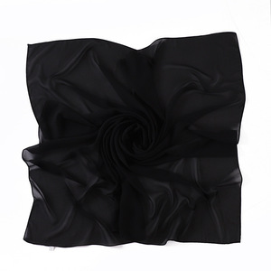 110*110Cm Vierkante Hijab Sjaal Voor Moslim Dames Islamitische Moslim Chiffon Hijabs Groothandel Met 40 Kleuren - Product Image 6