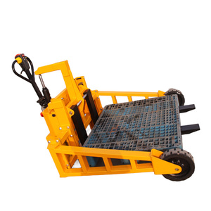 GL0165, venta directa de fábrica, transpaleta eléctrica todoterreno, transpaleta de campo traviesa, carretilla elevadora para exteriores para terrenos irregulares - Product Image 3
