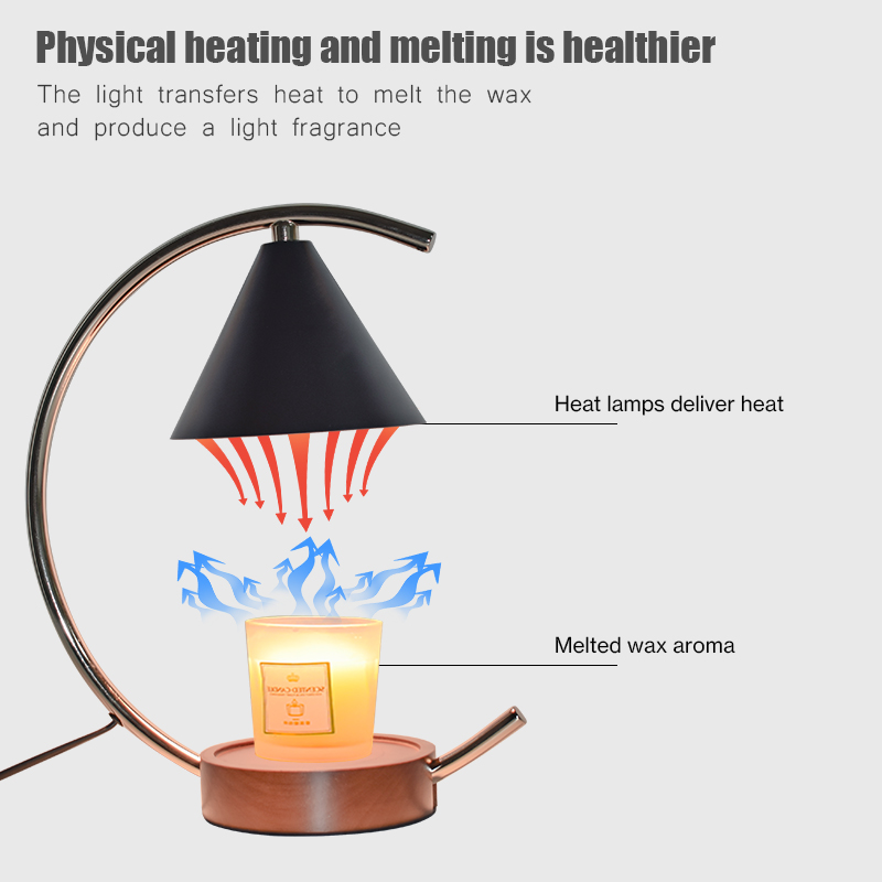 ORANGLES Lewondr Moon Frame Electric Candle Warmer | Minimalist Wax Melt Warmer with 2 Dimmable Bulbs | Bedroom Home Decor – orangles Qatar - full product showcase - displaying specifications - Image 5 of 6 | adapts to any space | Lewondr Moon Frame Electric Candle Warmer | Minimalist Wax Melt Warmer with 2 Dimmable Bulbs | Bedroom Home Decor – orangles Qatar deal New Jersey | Free Shipping ORANGLES