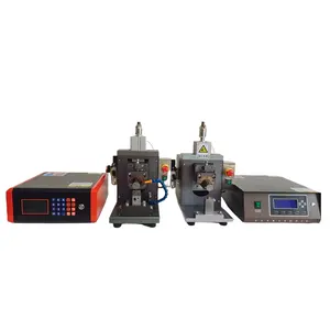 Lithium Battery Cell Electrode Sheets Welding Nickel Copper Tap Equipment Ultrasonic Metal Spot Welding Machine For Pouch Cell