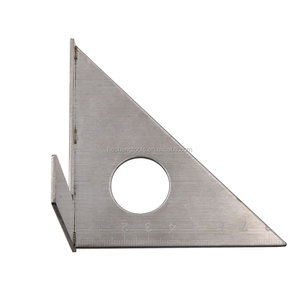 90 grados de acero inoxidable métrica cuadrada diseño madera gobernante Mitra triangular gobernante - Product Image 1
