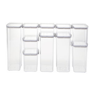 Greenside Phong cách tươi hộp lưu trữ nhà bếp kín thực phẩm Container có nắp đậy PP lưu trữ Thùng nhà Tổ Chức Bộ có sẵn - Product Image 6