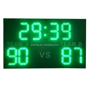 Fabriek Groothandel Ip65 Elektronische Led Digitale Handleiding Gymnastiek Score Bord Tennis Basketbal Sport Scorebord