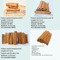 Cannelle de Chine de qualité supérieure à prix compétitif, épices et herbes simples, bâtonnets de cannelle décoratifs les plus longs pour la cuisine
