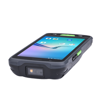 Scanner PDA RFID UHF Android portable, écran tactile 5,5 pouces, lecteur de codes-barres, ordinateur mobile avec lecteur RFID LHF 124Khz 134Khz