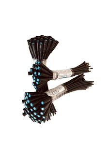 M6 M8 Havacılık Konnektörü Erkek - Dişi Takılabilir Bağlantı Kablo Demeti PTFE İzolasyonlu Elektronik Uygulama 12V 1m Uzunluk - Product Image 1