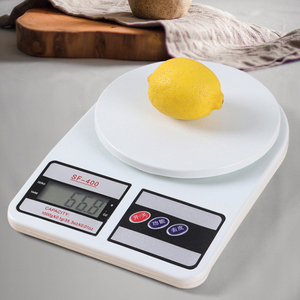 Kleines weißes Haus <span class=keywords><strong>sf</strong></span> <span class=keywords><strong>400</strong></span> Küchen waage 10kg <span class=keywords><strong>digital</strong></span> - Product Image 2