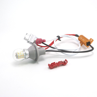 Bombilla LED T25 Midcars 3157 3156 Switchback 3W Canbus 12-24V Xenón Blanco DRL Ámbar Señal de Giro Antiparpadeo para Coche Camión