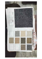 Tela de Jacquard Tejida, Teñida, de Lana/Poliéster, Tweed Negro con Rayas en Espiga para Tapicería, Venta al Por Mayor Directamente del Fabricante