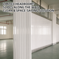 Porte de garage coulissante latérale électrique en alliage d'aluminium silencieuse, résistante au vent, de haute qualité, fabriquée dans un style minimaliste pour maison moderne