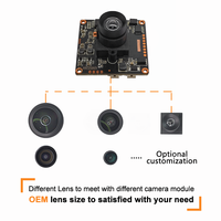 Module de caméra IP LAN OEM 4MP Starlight à faible luminosité 38x38mm à focale fixe H.264 H.265 PoE pour la surveillance de sécurité