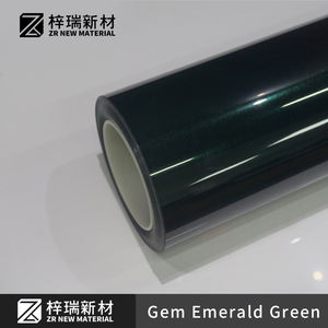 ZIRUI Edelstein-Smaragdgrüne TPU PPF Farbige PPF Hochglanz Anti-Kratz-Schutz 7,5mil Autofolie für Karosserie - Product Image 2