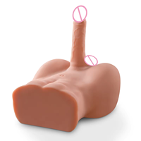 2024 Hochwertiger Realistischer Dildo-Torso Sexspielzeug Männlicher Torso Mit Großem Dildo Sexpuppen Masturbationsgeräte für Erwachsene Frauen oder Schwule