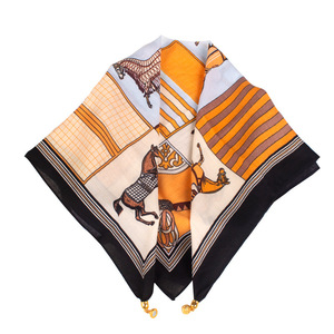Nuevo Pañuelo Cuadrado de Poliéster con Cierre Magnético, Diseño a Cuadros, Sensación Premium, Moderno y Versátil para Mujer, Estilo Coreano - Product Image 5