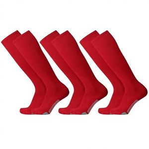 Chaussettes de sport pour enfants couleur unie, montantes, respirantes, séchage rapide, écologiques, antidérapantes, en Spandex et Polyester, pour l'été - Product Image 2