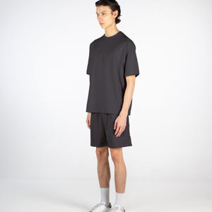 Vintage noir Logo personnalisé décontracté confortable ample taille élastique hommes été sportif Shorts de course hommes en plein air Shorts - Product Image 4