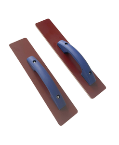 Concrete <b>Tools</b> Concrete Trowel Finishing Plaster Trowel TPR Handle Float <b>Square</b> End OEM - Product Image 5
