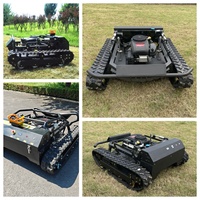 Tondeuse à gazon intelligente multifonction à commande à distance avec une largeur de coupe de 900 mm