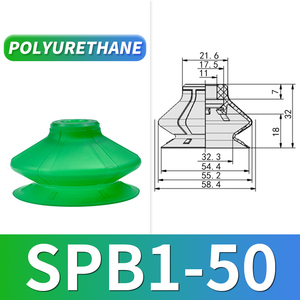 Wenjin SPB disesuaikan kualitas tinggi vakum industri cangkir pengisap berbagai aplikasi tugas berat Vacuum Pad pengisap vakum - Product Image 6
