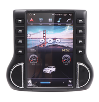 Autoradio multimédia GPS multi-langues Android 12,1 pouces avec Carplay pour Jeep Wrangler JK 2011-2018