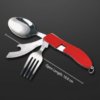 Ustensile de camping pliable multifonctionnel