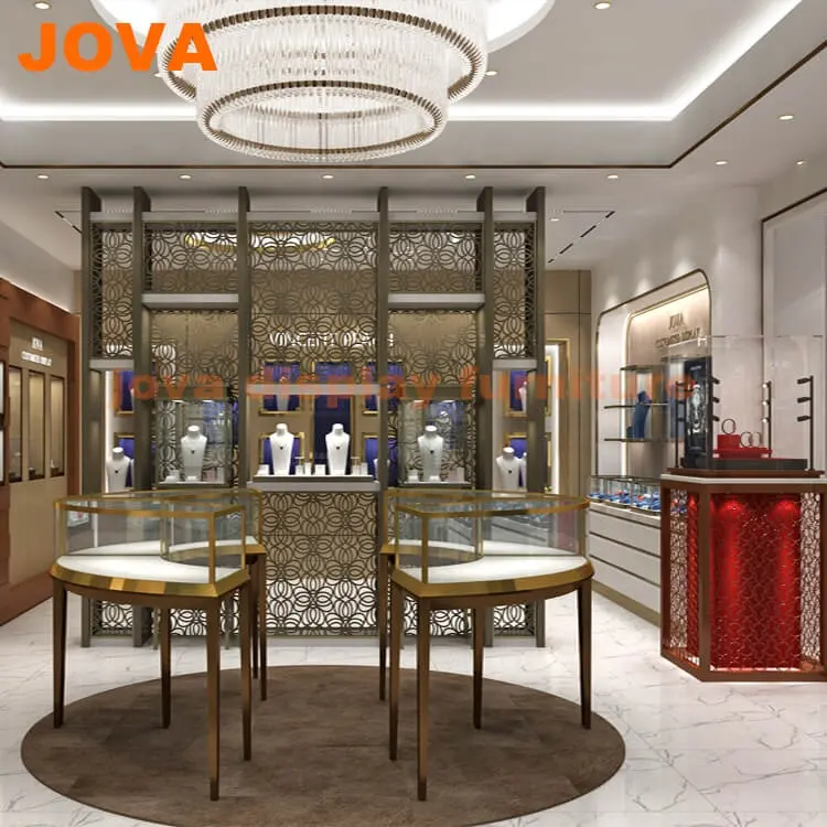 Jewellery Shop Furniture Metal Jewelry Display Cabinet For Sale Jewelry Display Case