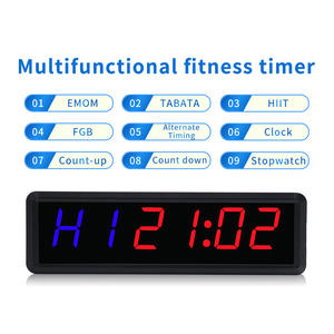 YIZHI portátil LED 1,8 pulgadas Digital intervalo entrenamientos Temporizador multifunción cuenta regresiva conteo cronómetro reloj con Control remoto - Product Image 2