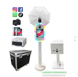 Cabina de Fotos Instantánea Portátil YPT Photomaton <span class=keywords><strong>para</strong></span> iPad, Smartphones y Cámaras, Metálica, con Wi-Fi, Impresión Autoservicio, 2 Años de Garantía - Product Image 1