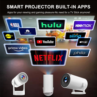 Projecteur vidéo HY300, home cinéma, projecteur publicitaire, salle de classe, éducation, 4K, TV, film, projecteur portable Android