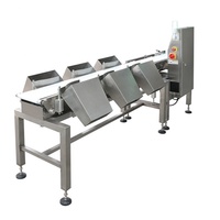 Machine de tri des écailles de poulet et de poisson entiers, personnalisation OEM, haute précision, acier inoxydable 304, précision de 0,2g-1g, écran couleur 10,1 pouces