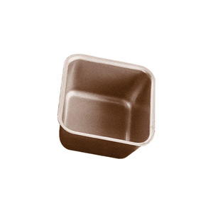 Yangchen Mini Square Bread Mold 7x7x4cm Non-Stick Baking Pan For Cupcakes - Product Image 1