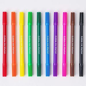 Double-Ended Edible Food Coloring <b>Pen</b> For Cake Decorating 10 <b>Pens</b> Per <b>Box</b> Reusable - Product Image 4