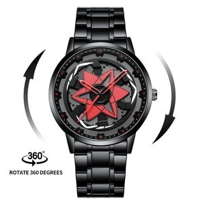 Nouvelles montres pour hommes de haute valeur, montre à quartz creuse tridimensionnelle en acrylique, écologique, vente en gros transfrontalière - Product Image 6