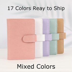 Yihe Best Seller Custom A6 Saffiano Epi Leather Agenda Planner Binder 6-Rings Listo para enviar con opción de inserción personal - Product Image 2
