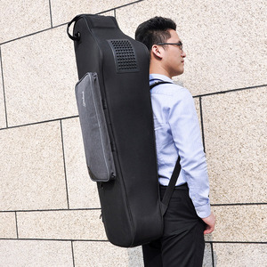 Housse de transport Oxford personnalisable pour <span class=keywords><strong>saxophone</strong></span> basse et <span class=keywords><strong>saxophone</strong></span> baryton, rembourrée épaisse, imperméable, avec logo OEM personnalisé, vente en gros - Product Image 4