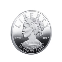 Crea tus Propias Monedas Personalizadas, Monedas de Desafío de Metal Impresas, Monedas en Blanco, Moneda Plateada