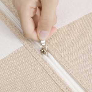 Boîtes de rangement pliables personnalisées en tissu non tissé avec fermeture éclair pour draps, housses de couette et taies d'oreiller - Product Image 4