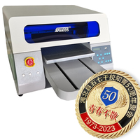 Machine d'impression UV de petite taille pour imprimante à plat UV Xp600 A3 de cas de téléphone de bouteilles de boule de stylo de carte Cd