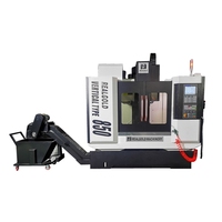 Centro de Mecanizado Vertical CNC VMC850 de Gran Alcance 800x550x550mm, Fresadora BT40 para Piezas de Acero y Aluminio