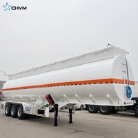 Chine 40cbm remorque-citerne de carburant usagé robuste 3 essieux avec remorque de camion Diesel de réservoir d'huile de 35000 litres