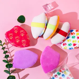 New Fashion Dual-side Usage Beauty Sponge Blender Powder Makeup Puff per un modello unico personalizza