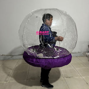 كرة ثلجية للكريسماس للعروض والزينة الخارجية |   كرة ثلجية قابلة للنفخ لعيد الميلاد - Product Image 5