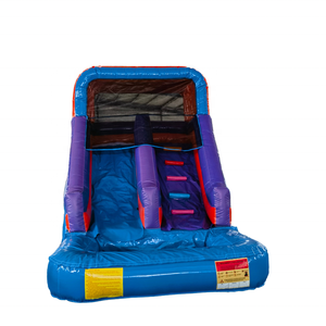 Thiết kế mới 3m * 5m thương mại ngoài trời trượt bơm hơi <span class=keywords><strong>bouncy</strong></span> trượt khô cho trẻ em thiết bị chơi nước bơm hơi - Product Image 1