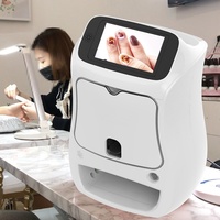 Imprimante à ongles automatique sans fil WiFi Bluetooth intégrée pour séchage de peinture, machine à jet d'encre intelligente créative DIY pour personnalisation sur métal