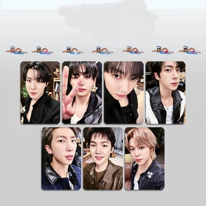 Set de 7 Fototarjetas KPOP de ARIRANG en Alta Definición, Tarjetas LOMO Brillantes de Doble Cara de JUNGKOOK, RM, <span class=keywords><strong>JIN</strong></span>, JIMIN, V, SUGA y J-HOPE, Colección para Fans - Product Image 1