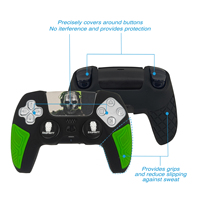 Housse de protection en silicone pour manette de jeu Playstation 5 PS5 Dualsense, impression couleur intégrale, accessoires pour jeux vidéo