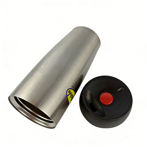 Gobelet isotherme à double paroi en acier inoxydable 304 de 500 ml, tasse de voyage pour voiture, mug à café, cadeau d'affaires avec impression de logo personnalisé - Product Image 2