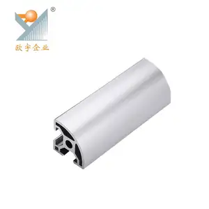 Led şerit için toptan fiyat shanghai oval alüminyum profil karo döşeme profili